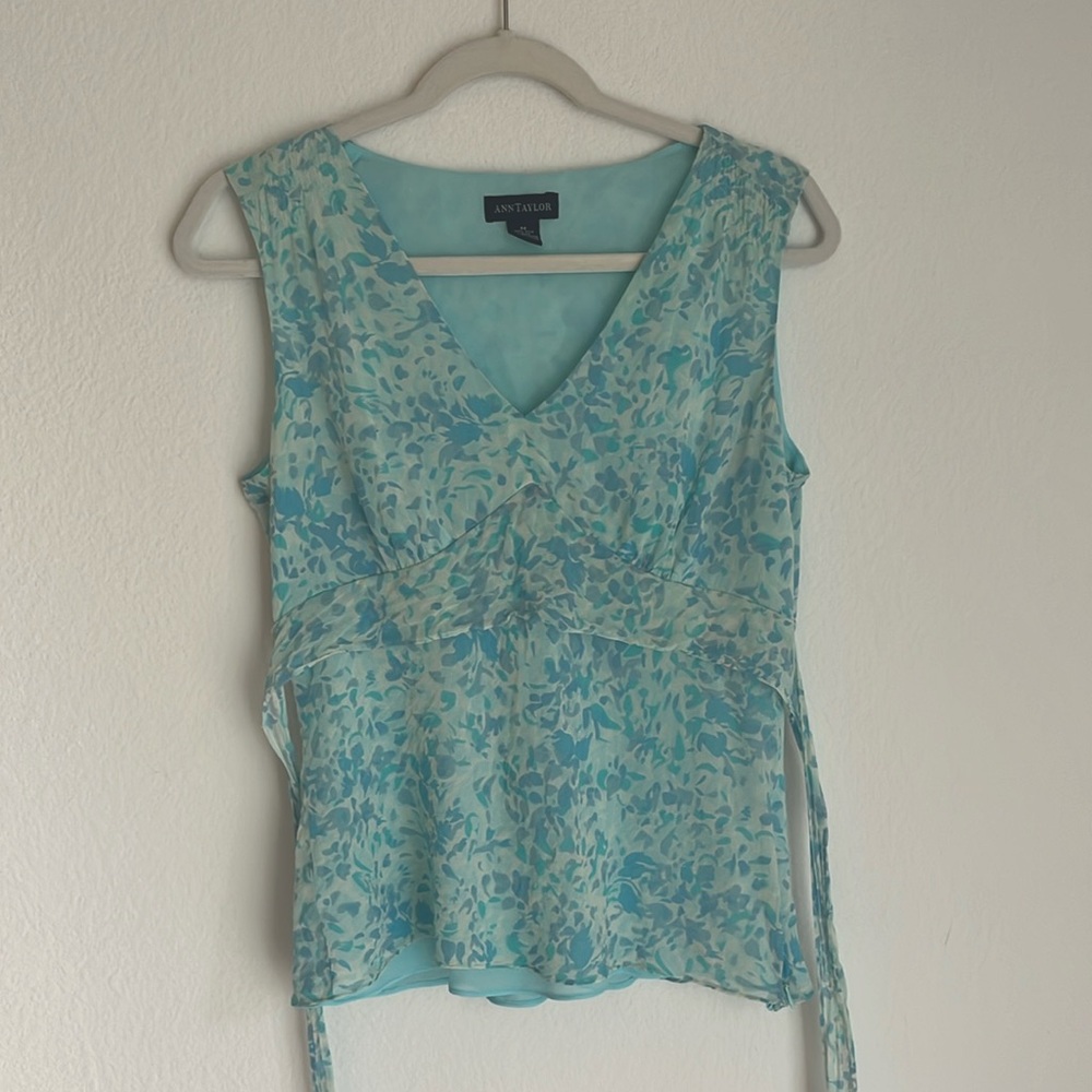 Ann Taylor 100% Silk Blouse